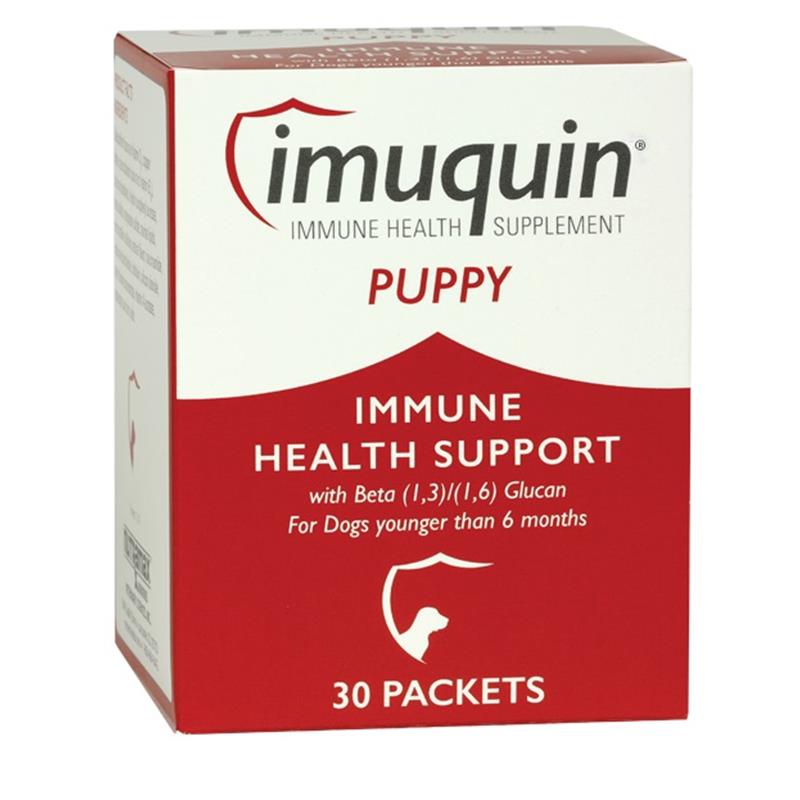 Imuquin Immune Health Supplement for Dogs and Puppies, 30 packets Allivet