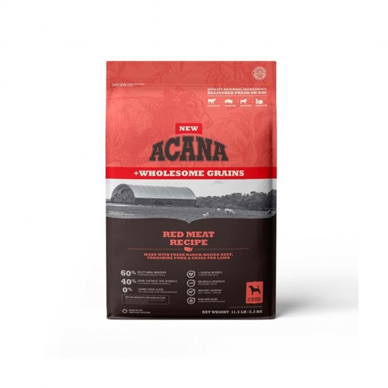 Acana Wholesome Grains Red Meat Dry Dog Food