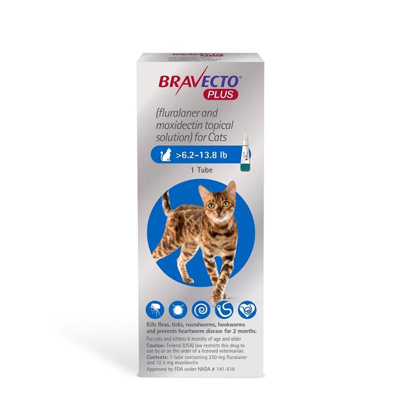 Bravecto Plus Topical Solution for Cats Allivet