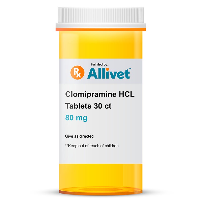 Clomipramine HCL Tablets, 30 ct Allivet