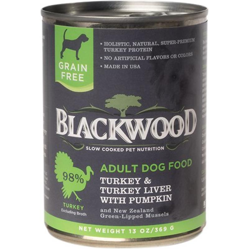 Blackwood Turkey and Turkey Liver with Pumpkin Canned Adult Dog Food