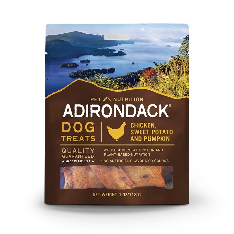 Adirondack Chicken, Sweet Potato & Pumpkin Dog Treats, 4 oz