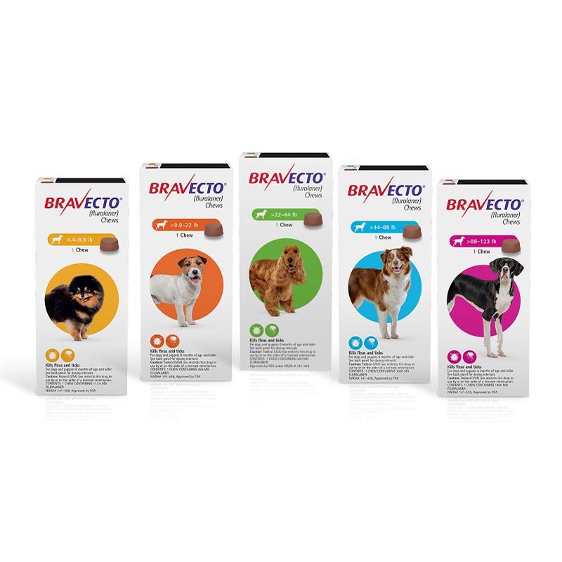 Bravecto Chewable Tablets for Dogs