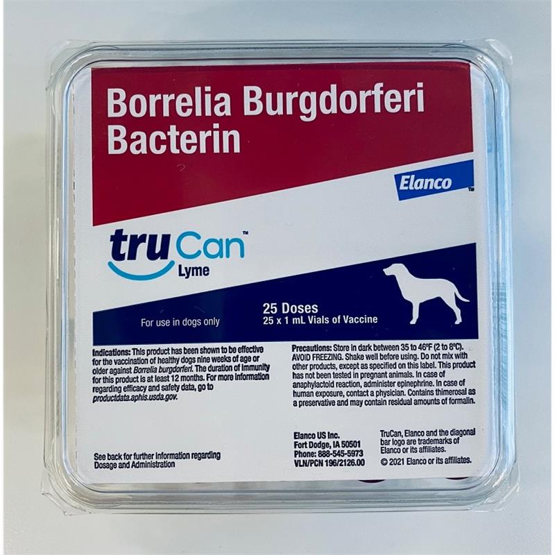Lyme vaccine for shop dogs cost