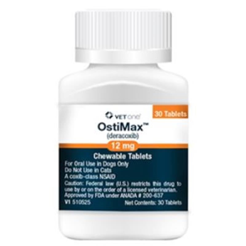 Ostimax (Deracoxib) Chewable Tablets Pain Relief for Dogs